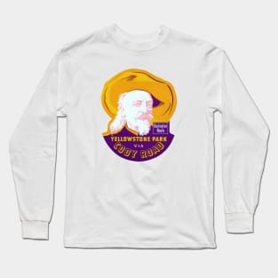 1935 Yellowstone Park via Cody Road Long Sleeve T-Shirt